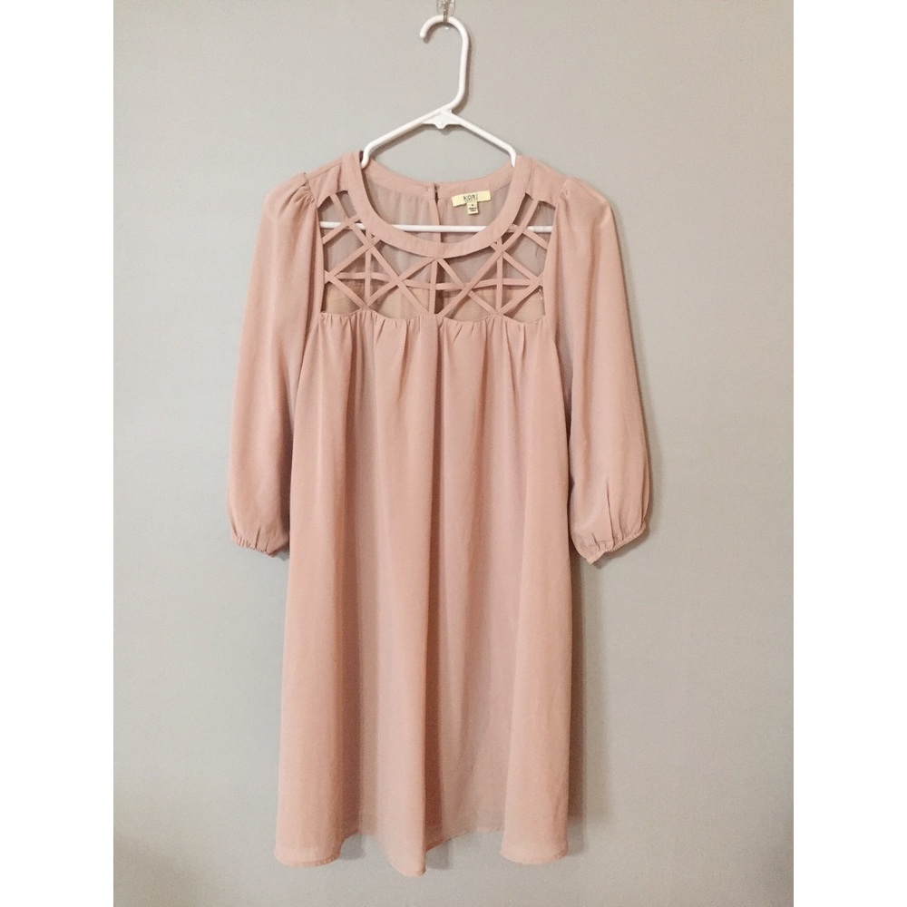 Light Pink Shift Dress